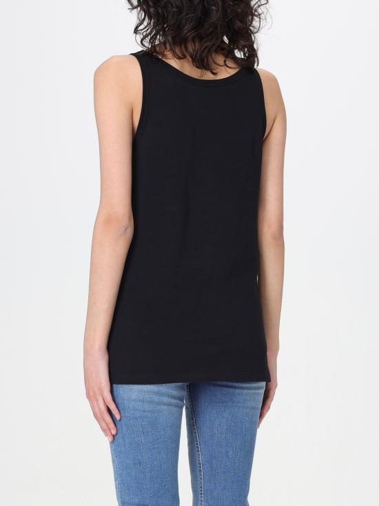  엘리자베타프랜치 민소매 티셔츠 CN00541E2 110 nero - ELISABETTA FRANCHI