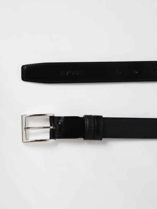 24SS 호간 가죽 벨트 KFMC00N1100QR0 B999 nero - HOGAN