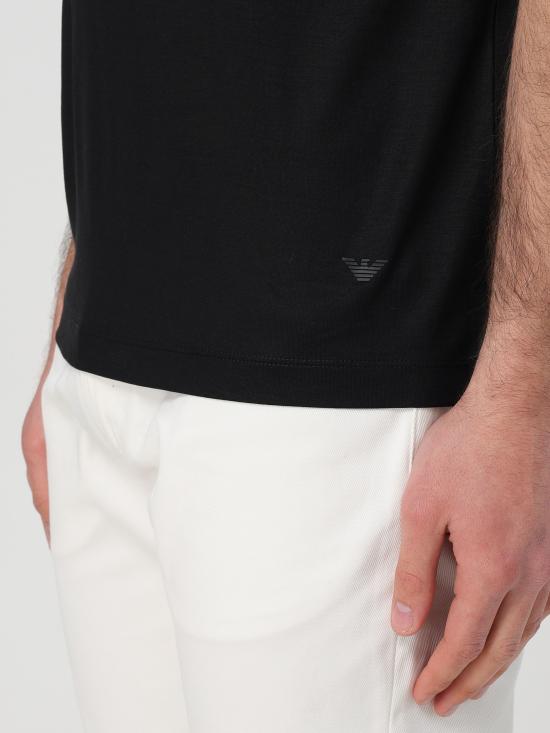  엠포리오 아르마니 반팔 티셔츠 8N1TE71JUVZ 0999 nero - EMPORIO ARMANI