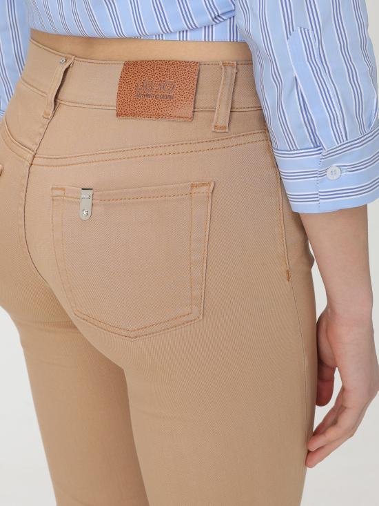 24SS 리우조 스트레이트 팬츠 UA4066D4615 71320 sahara - LIU JO