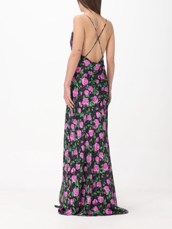  키아라 페라그니 롱 원피스 76CBO979NS380 899 nero - CHIARA FERRAGNI