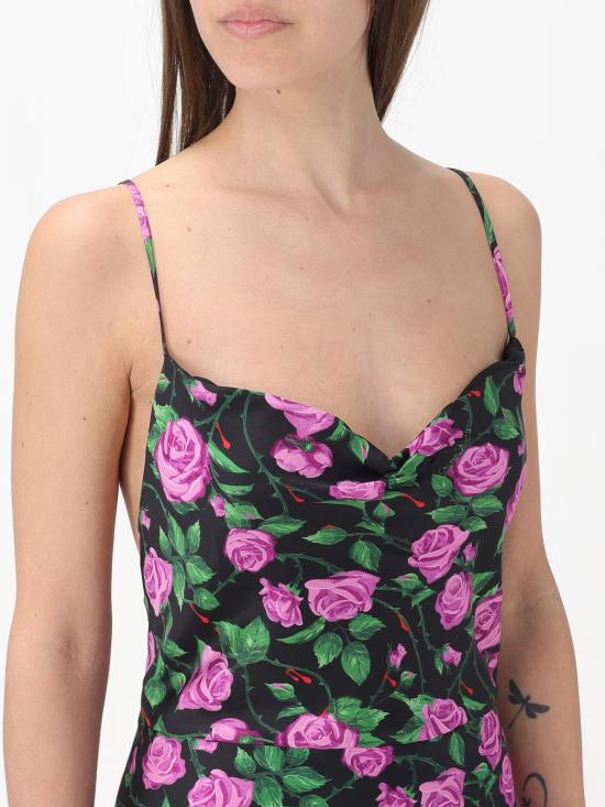  키아라 페라그니 롱 원피스 76CBO979NS380 899 nero - CHIARA FERRAGNI