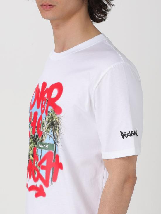 24SS 디스클레이머 반팔 티셔츠 24EDS54430 BIANCO bianco - DISCLAIMER