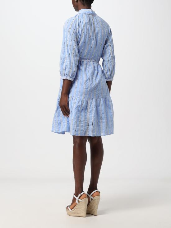  울리치 롱 원피스 CFWWDR0152FRUT3710 3722 azzurro - WOOLRICH