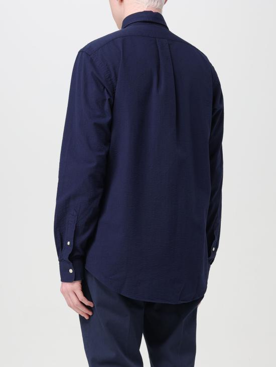  랄프 로렌 긴팔 셔츠 710938519 003 blu - RALPH LAUREN