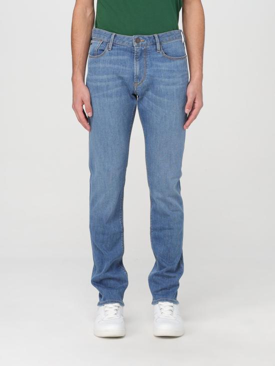 24SS 조르지오 아르마니 데님 스트레이트 팬츠 8N1J061G0LZ 0943 denim