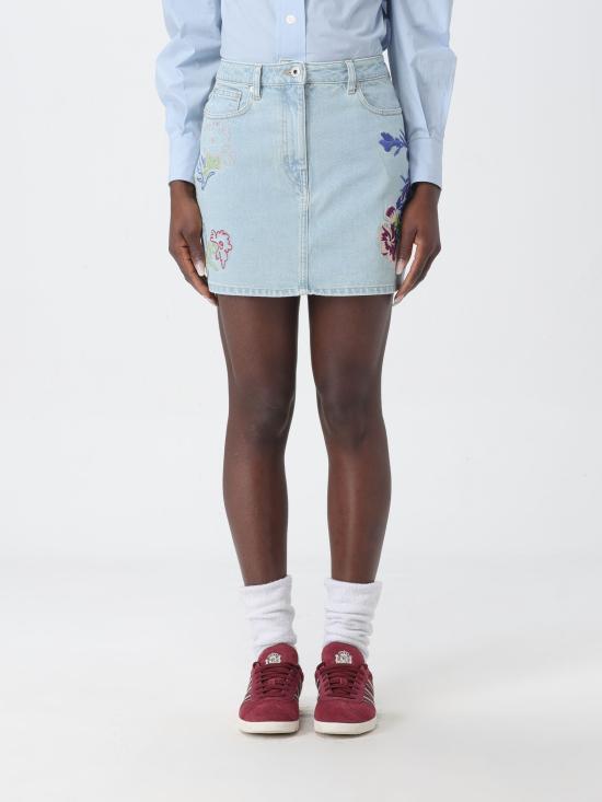  겐조 데님 스커트 FE52DJ2806B4 DT