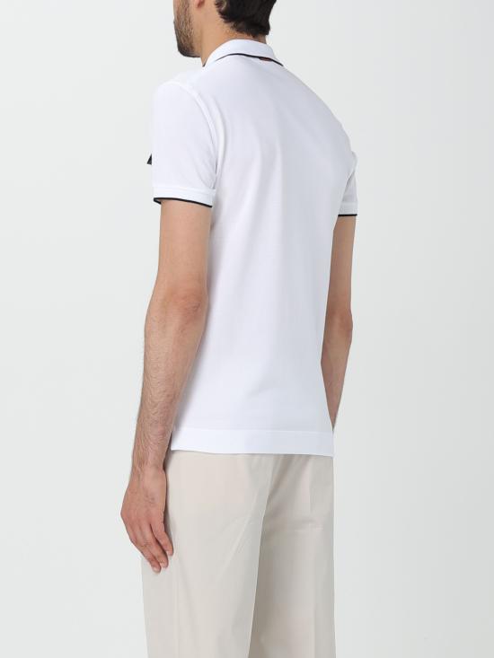 24SS 에르메네질도제냐 폴로 티셔츠 E7358A5B746 N00 bianco - ERMENEGILDO ZEGNA