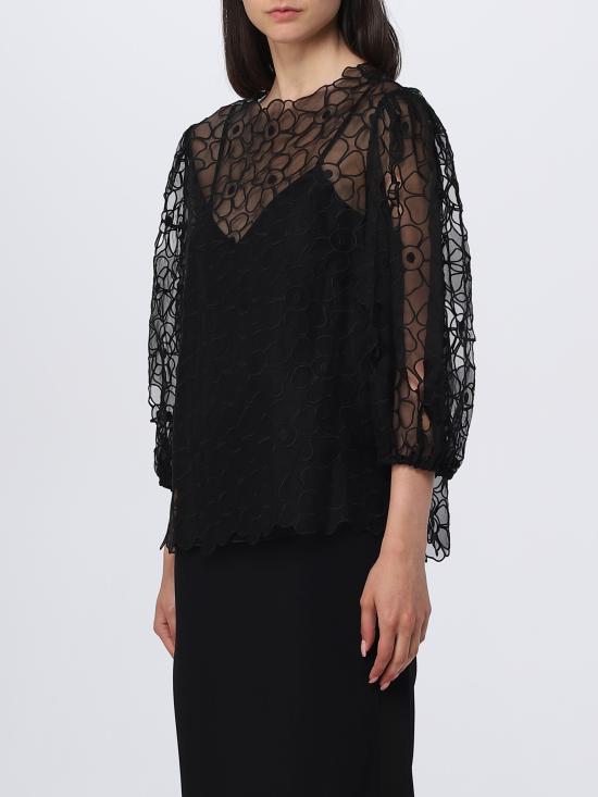  레드발렌티노 셔츠 3R3AA03T6V8 0NO nero - RED VALENTINO