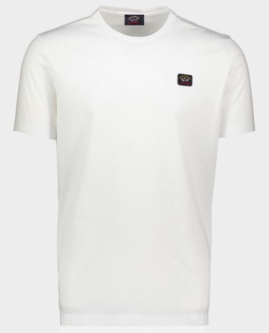 23SS 폴앤샤크 반팔 티셔츠 C0P1002 010 bianco - PAUL & SHARK