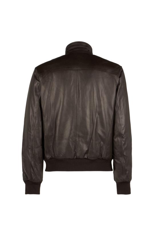  스튜어트 가죽 자켓 GTDU180SP6COLZ F00070 testa di moro - STEWART