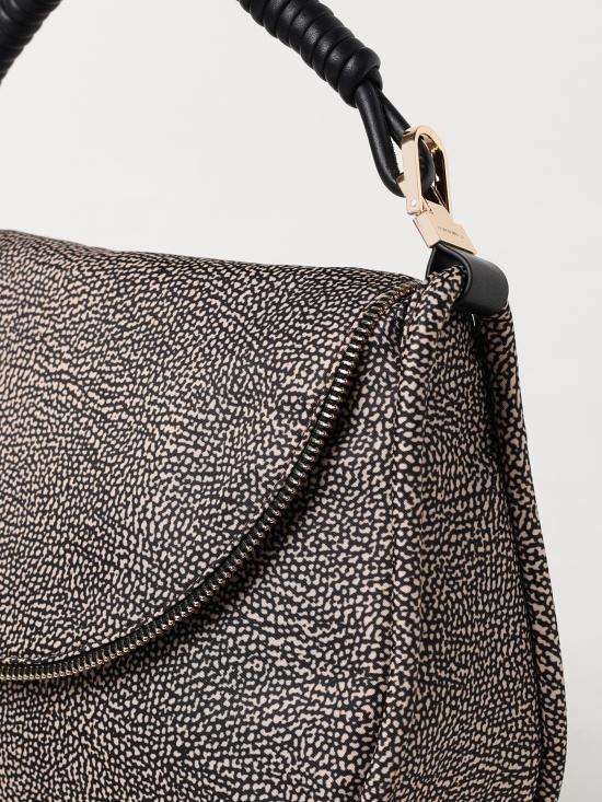  보르보네제 숄더백 924860I15 X11 naturale nero - BORBONESE