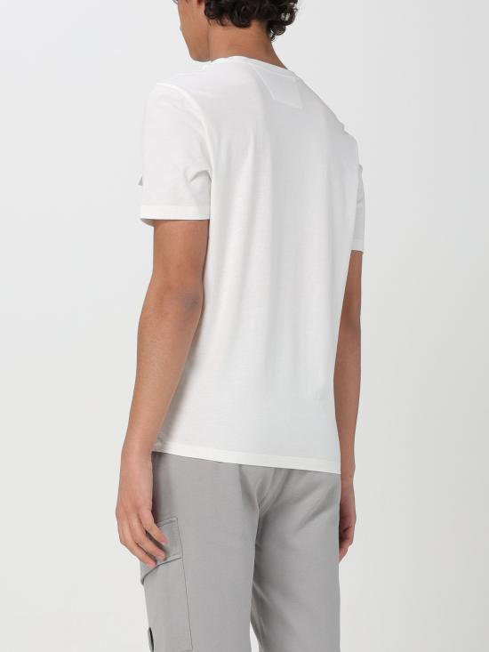  씨피 컴퍼니 반팔 티셔츠 16CMTS068A005100W 103 bianco - C.P. COMPANY