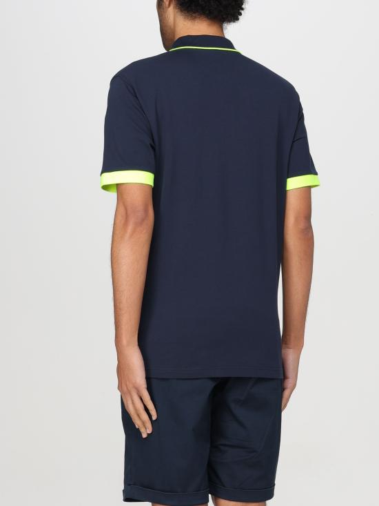  썬 68 폴로 티셔츠 A34120 07 blu navy - SUN 68