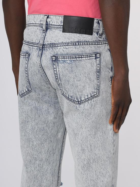  엠에스지엠 데님 스트레이트 팬츠 3440MP54LM237286 84 - MSGM