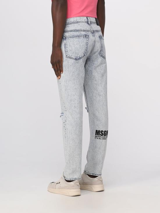  엠에스지엠 데님 스트레이트 팬츠 3440MP54LM237286 84 - MSGM