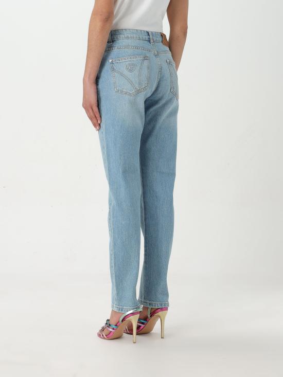 24SS 키아라 페라그니 데님 스트레이트 팬츠 76CBB5R5CDWR3 904 blu denim - CHIARA FERRAGNI