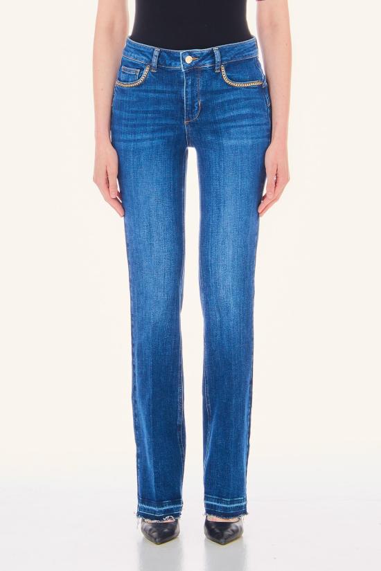  리우조 데님 스트레이트 팬츠 UA4039DS829 77505 blue denim