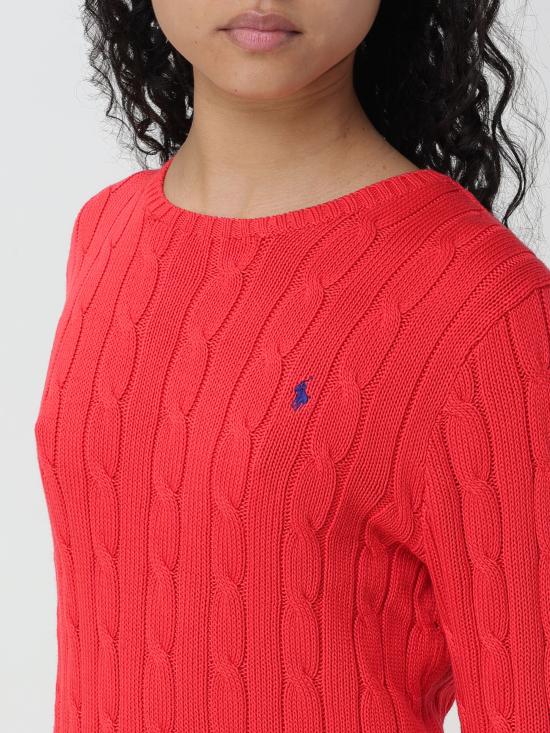 24SS 랄프 로렌 스웨터 211891640 016 rosso - RALPH LAUREN