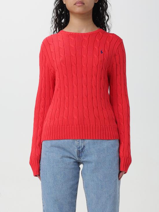 24SS 랄프 로렌 스웨터 211891640 016 rosso