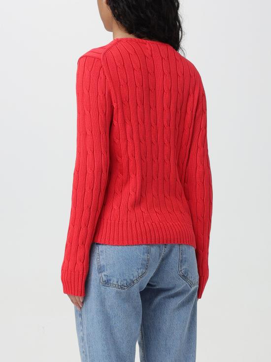 24SS 랄프 로렌 스웨터 211891640 016 rosso - RALPH LAUREN