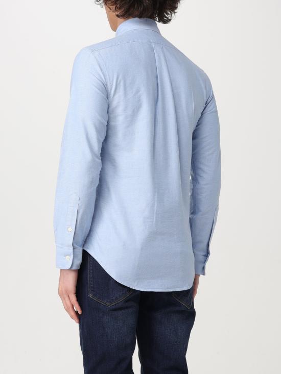  랄프 로렌 긴팔 셔츠 710549084 007 azzurro - RALPH LAUREN