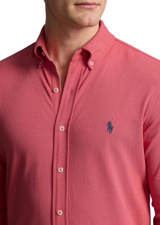  랄프 로렌 긴팔 셔츠 710654408 122 rosso - RALPH LAUREN