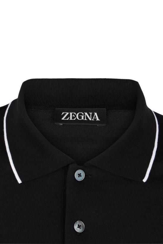  에르메네질도제냐 폴로 티셔츠 E7358A5B746 K09 nero - ERMENEGILDO ZEGNA