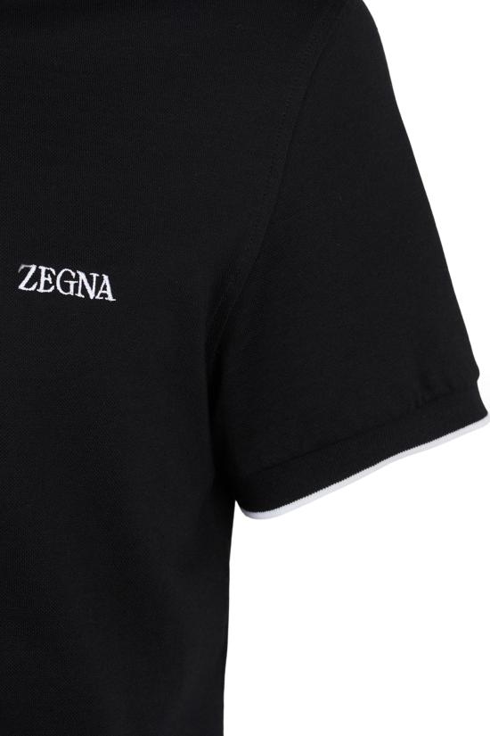  에르메네질도제냐 폴로 티셔츠 E7358A5B746 K09 nero - ERMENEGILDO ZEGNA