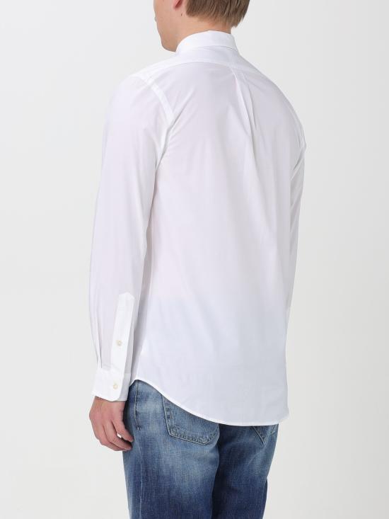 24SS 랄프 로렌 긴팔 셔츠 710928254 002 bianco - RALPH LAUREN