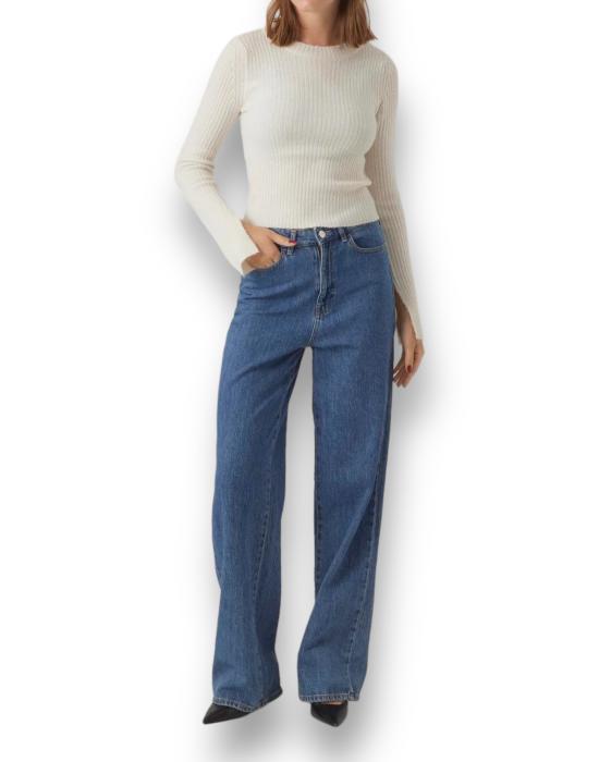  베로 모다 스웨터 10290852 BIRCH burro - VERO MODA