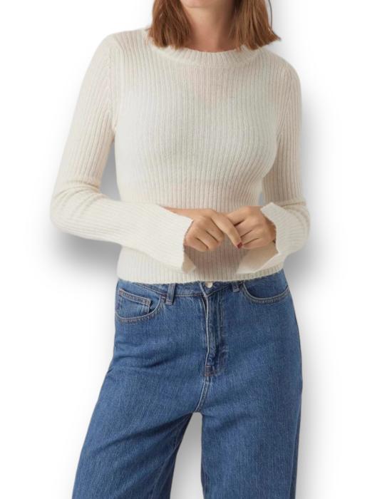  베로 모다 스웨터 10290852 BIRCH burro