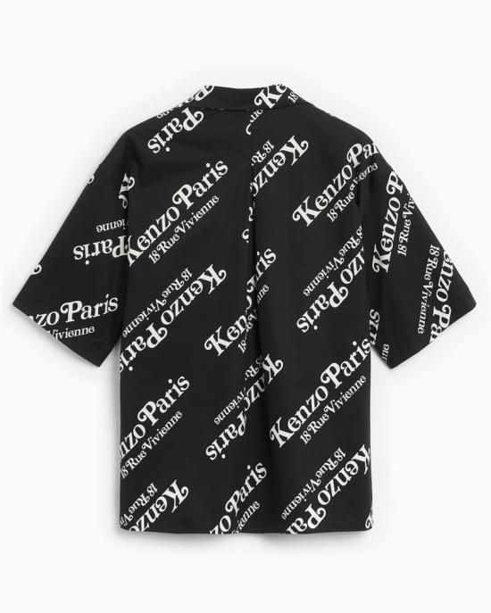  겐조 반팔 셔츠 FE55CH1119P4 99 nero - KENZO