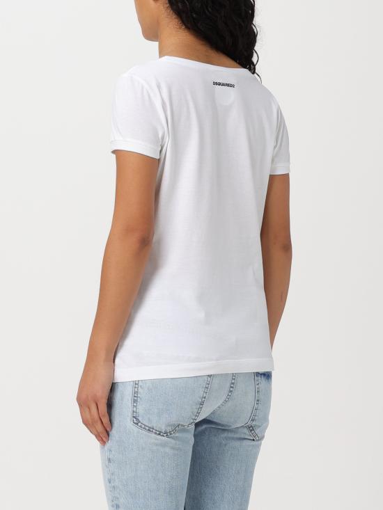 24SS 디스퀘어드2 반팔 티셔츠 S72GD0521S24668 100 - DSQUARED2