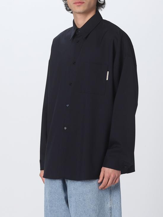  마르니 긴팔 셔츠 CUMU0061A1TW839 00B99 blu - MARNI