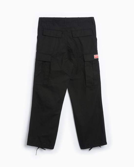 24SS 겐조 스트레이트 팬츠 FE55PA2429DL 99 nero - KENZO