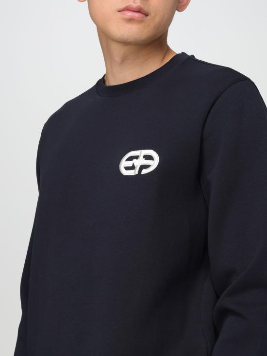 24FW 엠포리오 아르마니 스웨터 8N1ML71JHSZ 0920 blu - EMPORIO ARMANI