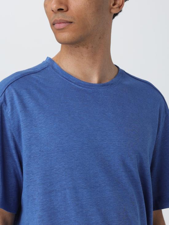  에르메네질도제냐 반팔 티셔츠 UD376A7D783 A07 blu chiaro - ERMENEGILDO ZEGNA