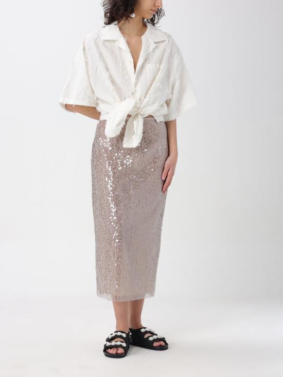  엠에스지엠 롱 스커트 3641MDD33247122 94 - MSGM