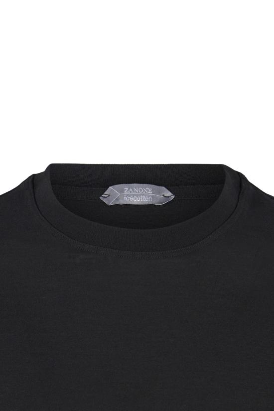  자노네 반팔 티셔츠 812597ZG380 Z0015 nero - ZANONE