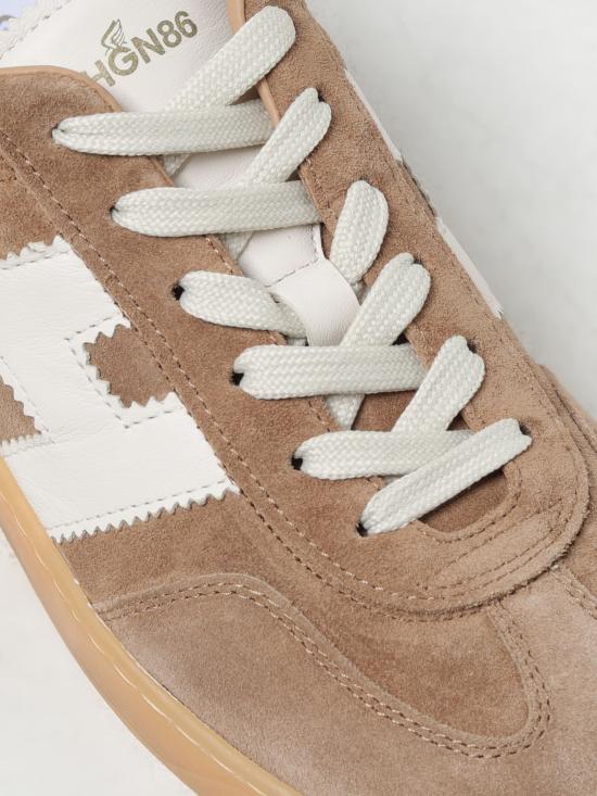 24SS 호간 스니커즈 HXM6470FB60PJQ 64H8 beige - HOGAN