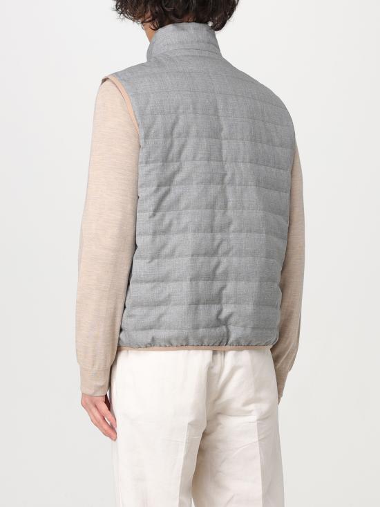  브루넬로 쿠치넬리 베스트 MB4071913 CUJ72 perla - BRUNELLO CUCINELLI