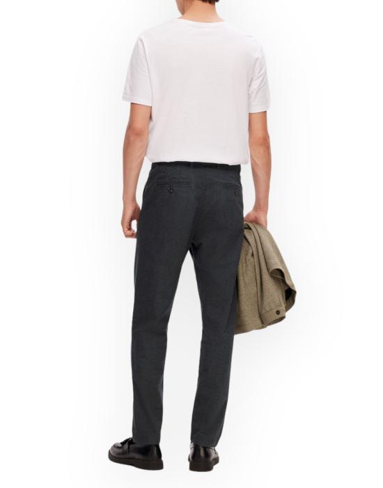 23FW 셀렉티드 스트레이트 팬츠 16090141 DARKGREY grigio scuro - SELECTED