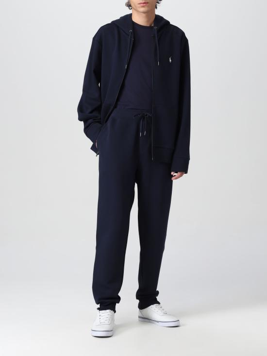24SS 랄프 로렌 스트레이트 팬츠 710888283 002 blu - RALPH LAUREN