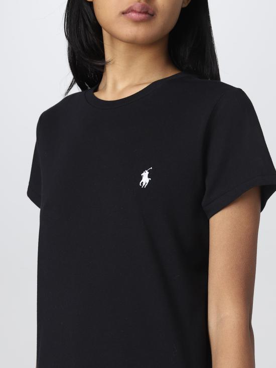 24SS 랄프 로렌 반팔 티셔츠 211898698 007 nero - RALPH LAUREN