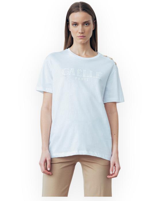  갈레 반팔 티셔츠 GAABW00347PTTS0043 BI01 bianco