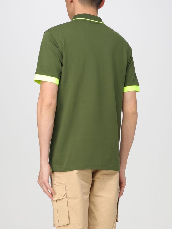24SS 썬 68 폴로 티셔츠 A34120 37 verde scuro - SUN 68
