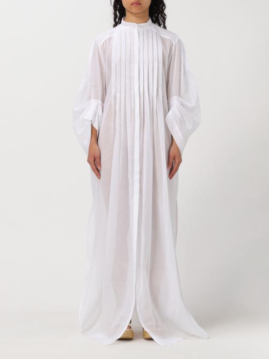 24SS 알베르타 페레티 롱 원피스 A04530128 0001 bianco