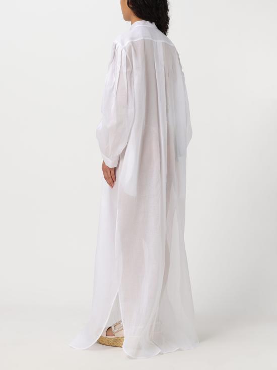24SS 알베르타 페레티 롱 원피스 A04530128 0001 bianco - ALBERTA FERRETTI
