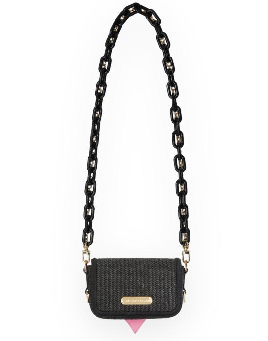 24SS 키아라 페라그니 지갑 76SB4BA2ZG244 899 nero - CHIARA FERRAGNI